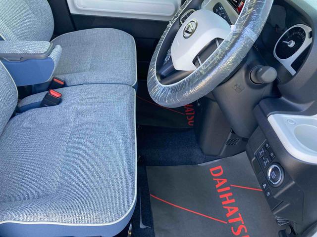 ムーヴキャンバスストライプスＧ　届出済未使用車　ナビ　バックカメラ　フルセグ届出済未使用車　バックカメラ　フルセグチューナー　ブルートゥース対応　両側リヤパワースライドドア　プッシュボタンエンジンスタート　スマートアシスト　ＬＥＤヘッドライト　コーナーセンサー　シートヒーター（京都府）の中古車