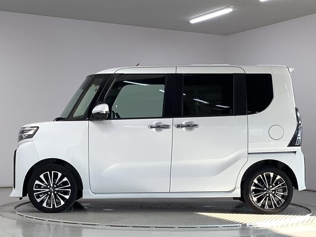 タントカスタムＲＳ　ターボ　両側電動スライドドア　コーナーセンサー走行無制限１年保証　両側電動スライドドア　前後コーナーセンサー　前席シートヒーター　オートマチックハイビーム　ＬＥＤヘッドライト　オートブレーキホールド　スマートキー　１５インチ純正アルミホイール（兵庫県）の中古車