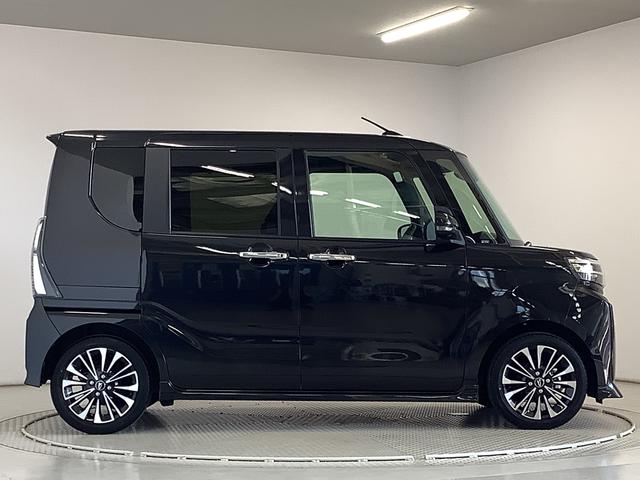 タントカスタムＲＳ　ターボ　ワンオーナー　両側電動スライドドア走行無制限１年保証　両側電動スライドドア　ワンオーナー　前後コーナーセンサー　前席シートヒーター　オートマチックハイビーム　ＬＥＤヘッドライト　オートブレーキホールド　１５インチ純正アルミホイール（兵庫県）の中古車