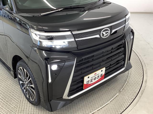 タントカスタムＲＳ　ターボ　ワンオーナー　両側電動スライドドア走行無制限１年保証　両側電動スライドドア　ワンオーナー　前後コーナーセンサー　前席シートヒーター　オートマチックハイビーム　ＬＥＤヘッドライト　オートブレーキホールド　１５インチ純正アルミホイール（兵庫県）の中古車
