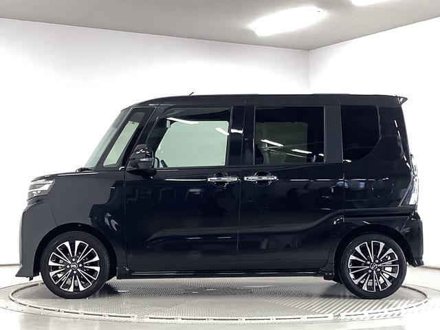タントカスタムＲＳ　ターボ　ワンオーナー　両側電動スライドドア走行無制限１年保証　両側電動スライドドア　ワンオーナー　前後コーナーセンサー　前席シートヒーター　オートマチックハイビーム　ＬＥＤヘッドライト　オートブレーキホールド　１５インチ純正アルミホイール（兵庫県）の中古車