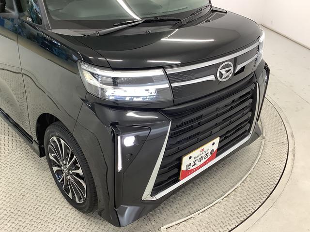タントカスタムＲＳ　ターボ　ワンオーナー　両側電動スライドドア走行無制限１年保証　両側電動スライドドア　ワンオーナー　前後コーナーセンサー　前席シートヒーター　オートマチックハイビーム　ＬＥＤヘッドライト　オートブレーキホールド　１５インチ純正アルミホイール（兵庫県）の中古車