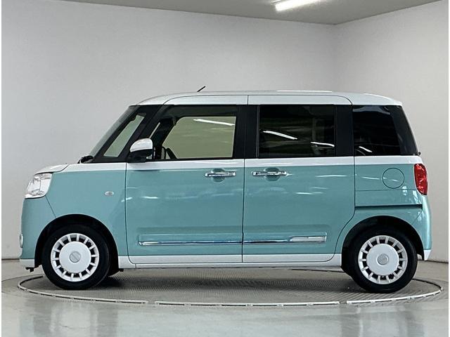 ムーヴキャンバスストライプスＧターボ　クルコン　コーナーセンサー　両側電動走行無制限１年保証　両側電動スライドドア　アダプティブクルーズコントロール　前後コーナーセンサー　前席シートヒーター　ホットカップホルダー　オートハイビーム　ＬＥＤヘッドライト　ＵＳＢチャージャー（兵庫県）の中古車