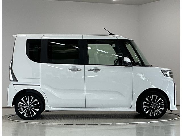 タントカスタムＲＳ　ターボ　ワンオーナー　両側電動スライドドア走行無制限１年保証　両側電動スライドドア　ワンオーナー　前後コーナーセンサー　シートヒーター　オートハイビーム　ＬＥＤヘッドライト　オートブレーキホールド　スマートキー　１５インチ純正アルミホイール（兵庫県）の中古車