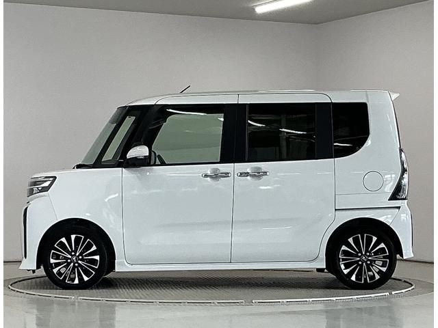 タントカスタムＲＳ　ターボ　ワンオーナー　両側電動スライドドア走行無制限１年保証　両側電動スライドドア　ワンオーナー　前後コーナーセンサー　シートヒーター　オートハイビーム　ＬＥＤヘッドライト　オートブレーキホールド　スマートキー　１５インチ純正アルミホイール（兵庫県）の中古車