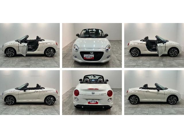 コペンセロ 5MT ターボ フルセグナビ 届出済未使用車電動オープンルーフ リヤコーナセンサー フルセグナビ DVD再生 Bluetooth USB シートヒーター LEDヘッドライト オートライト オートエアコン スマートキー エクスプレイ仕様アルミ(滋賀県)の中古車