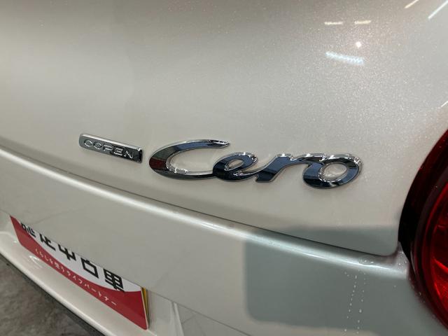 コペンセロ 5MT ターボ フルセグナビ 届出済未使用車電動オープンルーフ リヤコーナセンサー フルセグナビ DVD再生 Bluetooth USB シートヒーター LEDヘッドライト オートライト オートエアコン スマートキー エクスプレイ仕様アルミ(滋賀県)の中古車