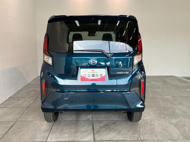 ムーヴＸ　コーナーセンサー　左側電動スライドドア　届出済未使用車衝突被害軽減ブレーキ　コーナーセンサー　バックカメラ（ナビ装着時用）　左側電動スライドドア　ＬＥＤヘッドライト　オートライト　オートエアコン　電動格納式ミラー　スマートキー　エコアイドル（滋賀県）の中古車