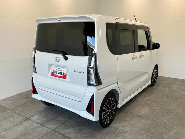 タントカスタムＲＳターボ　ＩＤＬＥレス　フルセグナビ　バックカメラ衝突被害軽減ブレーキ　コーナーセンサー　フルセグナビ　Ｂｌｕｅｔｏｏｔｈ　ＤＶＤ再生　ＵＳＢ　バックカメラ　前後ドラレコ　両側電動スライドドア　前席シートヒーター　ＬＥＤ　オートライト　スマートキー（滋賀県）の中古車