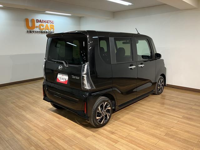 タントカスタムＸ／０．５万ｋｍ／２５年モデルナビ／前後ドラレコ走行０．５万ｋｍ／２５年モデルナビ／バックカメラ／ステアリングスイッチ／前後ドラレコ／前席シートヒーター／電動パーキングブレー／両側パワースライドドア／ＬＥＤヘッドライト・フォグランプ／キーフリー（大阪府）の中古車