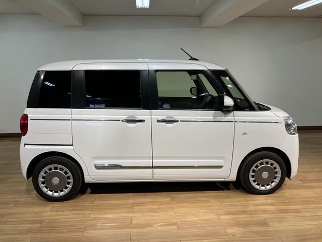 ムーヴキャンバスセオリーGターボ/ナビ/Bカメラ/クルコン/両側電スラ/ターボ車/走行1.3万キロ/ナビ/BLUETOOTH/USB/Bカメラ/ETC/前後ドラレコ/クルーズコントロール/両側電動スライドドア/スマートキー/前席シートヒーター/電動パーキングブレーキ/(大阪府)の中古車
