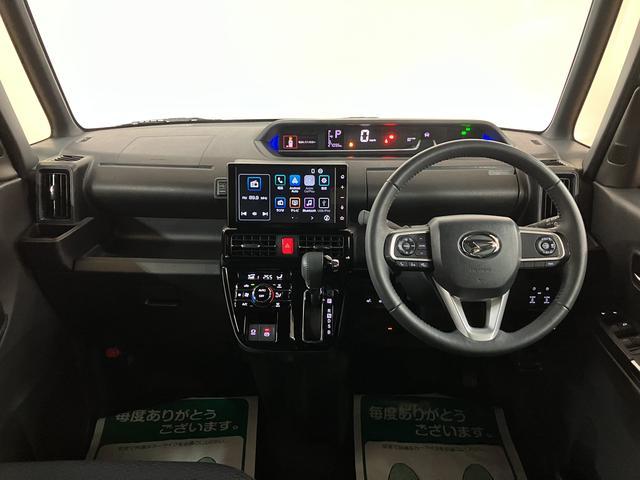 タントカスタムＲＳ　９インチディスプレイオーディオ　ＥＴＣターボ車　９インチディスプレイオーディオ　パノラマモニター　ナビ連動前後ドラレコ　ＥＴＣ　アダプティブクルーズコントロール　オートエアコン　キーフリーシステム　前席シートヒーター　コーナーセンサー（大阪府）の中古車