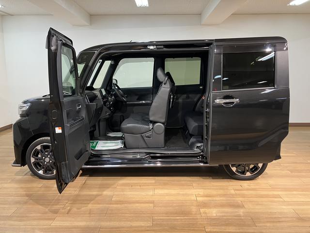 タントカスタムＲＳ　９インチディスプレイオーディオ　ＥＴＣターボ車　９インチディスプレイオーディオ　パノラマモニター　ナビ連動前後ドラレコ　ＥＴＣ　アダプティブクルーズコントロール　オートエアコン　キーフリーシステム　前席シートヒーター　コーナーセンサー（大阪府）の中古車