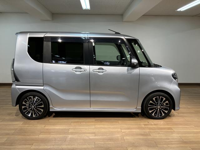 タントカスタムＲＳ　純正７インチナビ　バックカメラ　ＥＴＣターボ車　純正７インチメモリーナビ　ＥＴＣ車載器　アダプティブクルーズコントロール　スマートアシスト　前席シートヒーター　ＬＥＤヘッドライト　ＬＥＤフグランプ　キーフリーシステム　オートエアコン（大阪府）の中古車