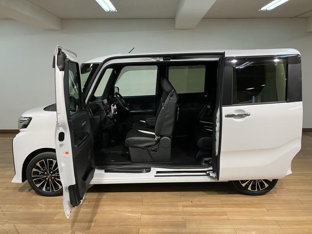 タントカスタムＲＳ　ｅｃｏＩＤＬＥ非装着車　ディスプレイオーディオターボ車　パノラマモニター対応９インチディスプレイオーディオ　前後ドライブレコーダー　シートヒーター　ＥＴＣ車載器　キーフリーシステム　純正アルミホイール　アダプティブクルーズコントロール（大阪府）の中古車