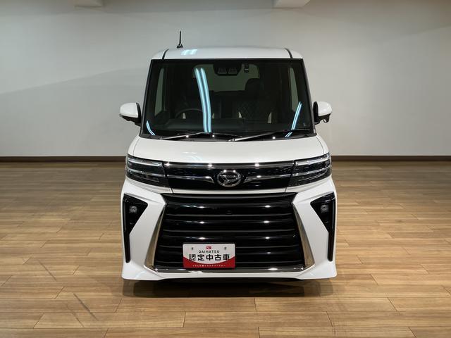 タントカスタムＲＳ　ｅｃｏＩＤＬＥ非装着車　ディスプレイオーディオターボ車　パノラマモニター対応９インチディスプレイオーディオ　前後ドライブレコーダー　シートヒーター　ＥＴＣ車載器　キーフリーシステム　純正アルミホイール　アダプティブクルーズコントロール（大阪府）の中古車