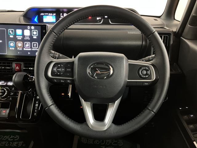 タントカスタムＲＳ　ｅｃｏＩＤＬＥ非装着車　ディスプレイオーディオターボ車　パノラマモニター対応９インチディスプレイオーディオ　前後ドライブレコーダー　シートヒーター　ＥＴＣ車載器　キーフリーシステム　純正アルミホイール　アダプティブクルーズコントロール（大阪府）の中古車