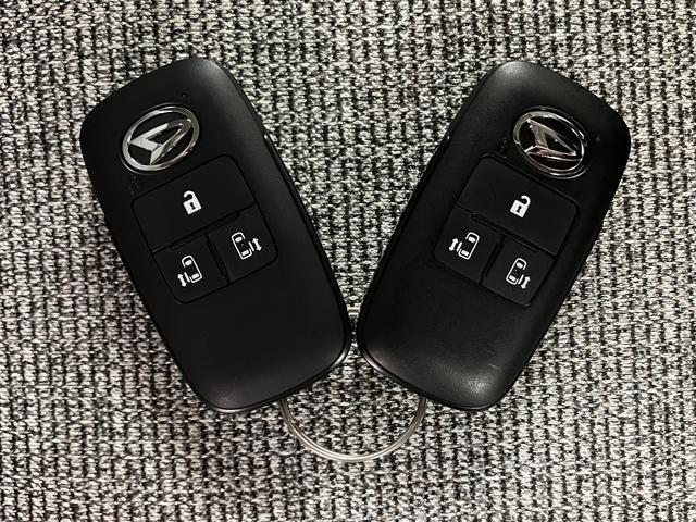 ムーヴキャンバスストライプスＧ　元弊社試乗車　純正ナビ　バックカメラ届出済未使用車・純正ナビゲーション・バックカメラ・両側電動スライドドア・電動パーキングブレーキ・シートヒーター・エンジンプッシュスタート・コーナーセンサー・衝突回避支援ブレーキ・誤発進抑制機能（大阪府）の中古車