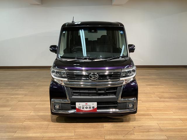 タント 中古車 カスタムＲＳ　トップエディションＳＡＩＩ　ターボ　純正ナビターボエンジン・純正ナビゲーション・バックカメラ・両側電動スライドドア・１５インチアルミホイール・ＬＥＤヘッドライト・エンジンプッシュスタート・衝突回避支援ブレーキ・誤発進抑制機能