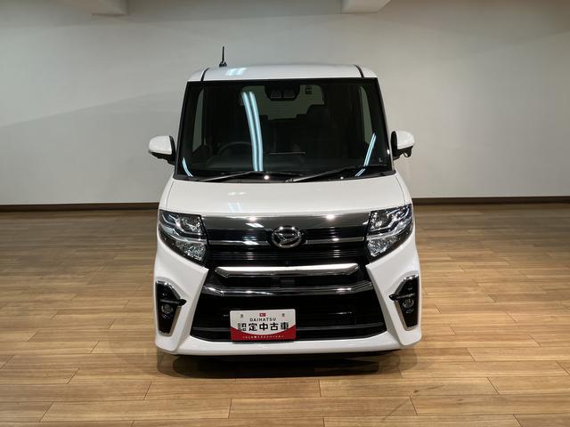 タント 中古車 カスタムＲＳスタイルセレクション　走行０．８万　リヤモニターリヤフリップモニター・純正ナビゲーション・バックカメラ・ＥＴＣ車載器・ナビ連動前後ドライブレコーダー・アダプティブクルーズコントロール・両側電動スライドドア・衝突回避支援ブレーキ・誤発進抑制機能