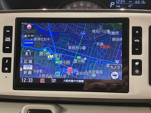 ムーヴキャンバスＧメイクアップＶＳ　ＳＡIII　８インチナビ　前後ドラレコ（大阪府）の中古車