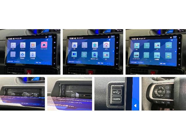 タントカスタムRSリミテッド ターボ 10型ナビ パノラマカメラ衝突被害軽減ブレーキ コーナーセンサー 10型フルセグナビ Bluetooth DVD再生 USB パノラマカメラ 前後ドラレコ 両側電動スライドドア 前席シートヒーター LED レーダークルーズ(滋賀県)の中古車