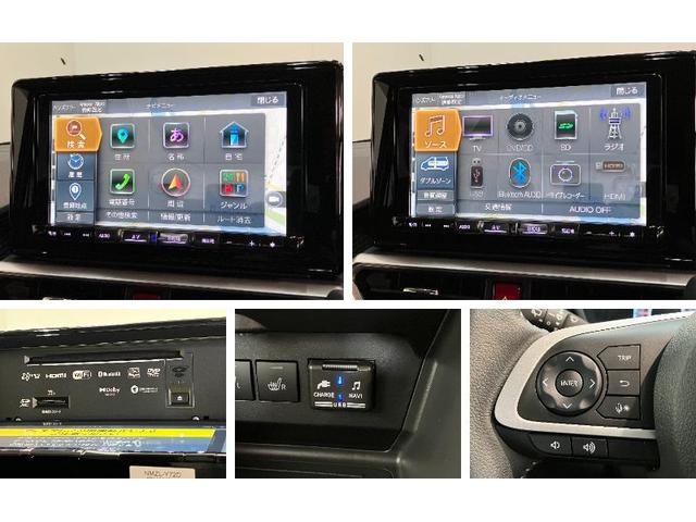 ロッキープレミアムＧ　ＨＥＶ　９型ナビ　バックカメラ　前後ドラレコ追突被害軽減ブレーキ　スマアシ　コーナーセンサー　ＬＥＤ　スマートキー　レーダークルーズコントロール　シートヒーター　９型フルセグナビ　ＤＶＤ　Ｂｌｕｅｔｏｏｔｈ　ＵＳＢ　バックカメラ　前後ドラレコ（滋賀県）の中古車