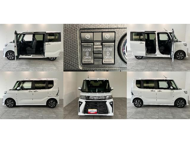 タントカスタムＸ　１０型フルセグナビ　バックカメラ　前後ドラレコ衝突被害軽減ブレーキ　コーナーセンサー　１０型フルセグナビ　Ｂｌｕｅｔｏｏｔｈ　ＵＳＢ　バックカメラ　ドラレコ　両側電動スライドドア　前席シートヒーター　ＬＥＤ　オートエアコン　エコアイドル（滋賀県）の中古車