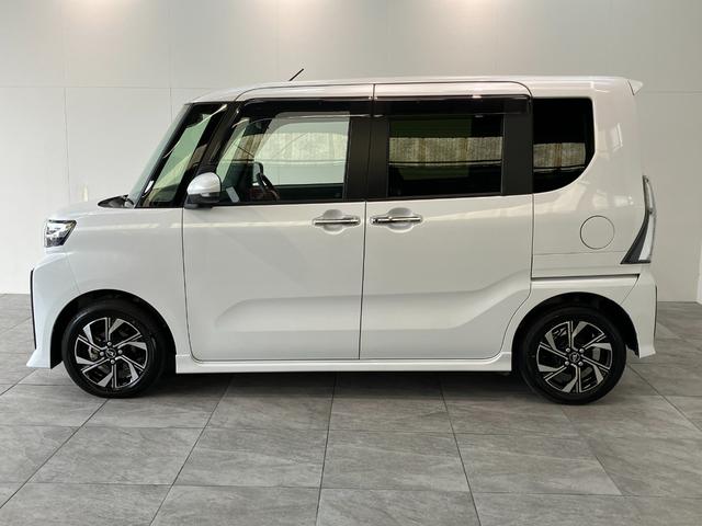 タントカスタムＸ　１０型フルセグナビ　バックカメラ　前後ドラレコ衝突被害軽減ブレーキ　コーナーセンサー　１０型フルセグナビ　Ｂｌｕｅｔｏｏｔｈ　ＵＳＢ　バックカメラ　ドラレコ　両側電動スライドドア　前席シートヒーター　ＬＥＤ　オートエアコン　エコアイドル（滋賀県）の中古車