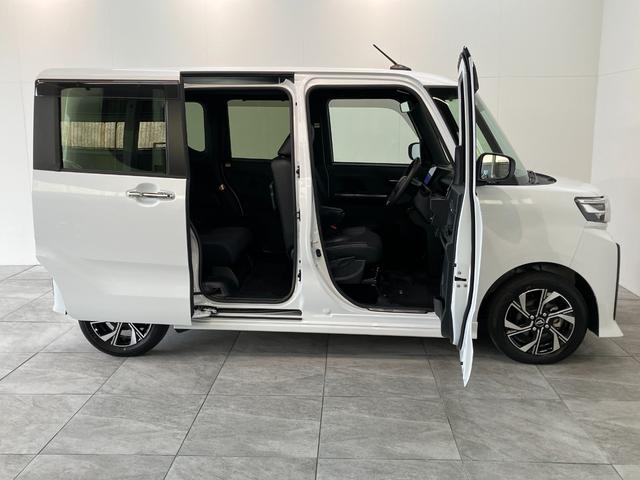 タントカスタムＸ　１０型フルセグナビ　バックカメラ　前後ドラレコ衝突被害軽減ブレーキ　コーナーセンサー　１０型フルセグナビ　Ｂｌｕｅｔｏｏｔｈ　ＵＳＢ　バックカメラ　ドラレコ　両側電動スライドドア　前席シートヒーター　ＬＥＤ　オートエアコン　エコアイドル（滋賀県）の中古車