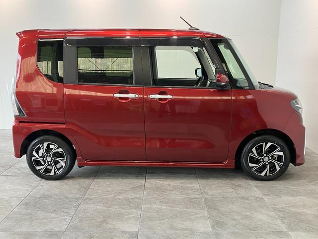 タントウェルカムシートリフトカスタムＲＳ　ターボ　フルセグナビ追突被害軽減ブレーキ　コーナーセンサー　ＬＥＤ　スマートキー　両側電動スライドドア　前席シートヒーター　フルセグナビ　ＤＶＤ　Ｂｌｕｅｔｏｏｔｈ　ＵＳＢ　パノラマカメラ　エコアイドル　前後ドラレコ（滋賀県）の中古車