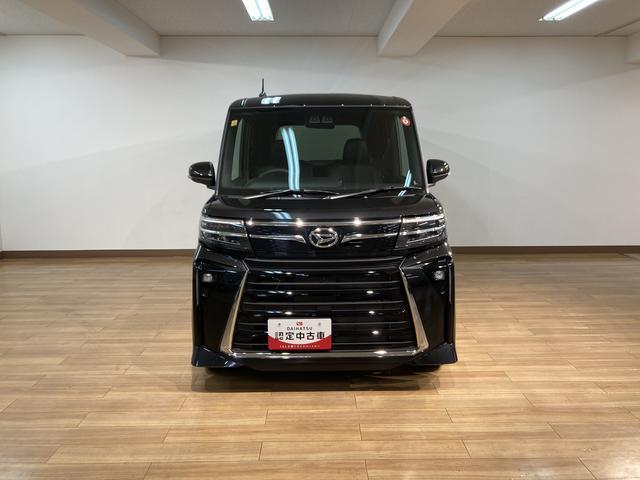 タントカスタムＲＳ　弊社元展示車　両側パワスラ　ＬＥＤヘッドライトスマートアシスト　エコアイドル　ターボ　バックカメラ　純正オーディオ専用ステアリングスイッチ　両側パワスラ　ＬＥＤヘッドライト　フォグランプ　アルミホイール　電動パーキングブレーキ　キーフリー（大阪府）の中古車