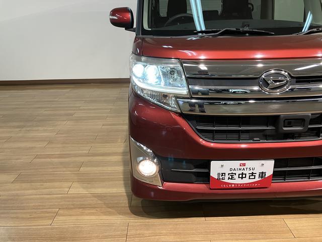 タントカスタムＸ　ＳＡフルセグナビ　　ブルートゥース　ＵＳＢ　バックカメラ　ＥＴＣ　キーフリーシステム　ＬＥＤヘットライト　オートライト　運転席シートヒーター　左側パワースライドドア（大阪府）の中古車
