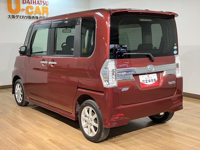 タントカスタムＸ　ＳＡフルセグナビ　　ブルートゥース　ＵＳＢ　バックカメラ　ＥＴＣ　キーフリーシステム　ＬＥＤヘットライト　オートライト　運転席シートヒーター　左側パワースライドドア（大阪府）の中古車