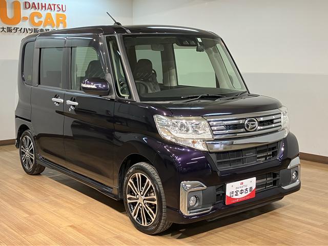 タントカスタムＲＳ　ＳＡIIIフルセグナビ　ブルートゥース　ＵＳＢ　バックカメラ　ＴＶコントロール　外品前後ドラレコ　ＬＥＤヘットライト　ＬＥＤフォグランプ　両側電動スライドドア　オートライト　オートハイビーム（大阪府）の中古車