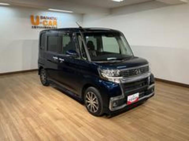 タントカスタムＸ　トップエディションＶＳ　ＳＡIII／１年保証１年間走行距離無制限　８インチフルセグナビ　パノラマカメラ　フロントドラレコ　ＥＴＣ　運転席シートヒーター　ＬＥＤヘッドライト　ＬＥＤフォグランプ　リモコンエンジンスターター　アルミホイール（大阪府）の中古車
