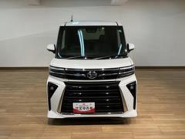 タントカスタムＲＳ／新車保証継承有／ナビ／Ｂカメラ／前後ドラレコ／新車保証継承有　フルセグナビ　バックカメラ　ナビ連動前後ドラレコ　ＥＴＣ　キーフリー　両側電動スライドドア　ＬＥＤヘッドライト　ＬＥＤフォグランプ　両席シートヒーター　前後コーナーセンサー　アルミ（大阪府）の中古車
