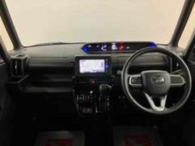 タントカスタムＲＳ／新車保証継承有／ナビ／Ｂカメラ／前後ドラレコ／新車保証継承有　フルセグナビ　バックカメラ　ナビ連動前後ドラレコ　ＥＴＣ　キーフリー　両側電動スライドドア　ＬＥＤヘッドライト　ＬＥＤフォグランプ　両席シートヒーター　前後コーナーセンサー　アルミ（大阪府）の中古車