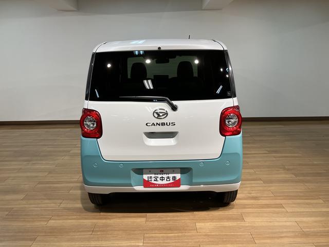 ムーヴキャンバスストライプスＧターボ／新車保証継承／車検整備付／電動ＰＢ新車保証継承　車検整備付　アダプティブクルーズコントロール　レーンキープコントロール　１０インチナビ　バックカメラ　ナビ連動前後ドラレコ　前席シートヒーター　電動パーキングブレーキ　オートＢホールド（大阪府）の中古車