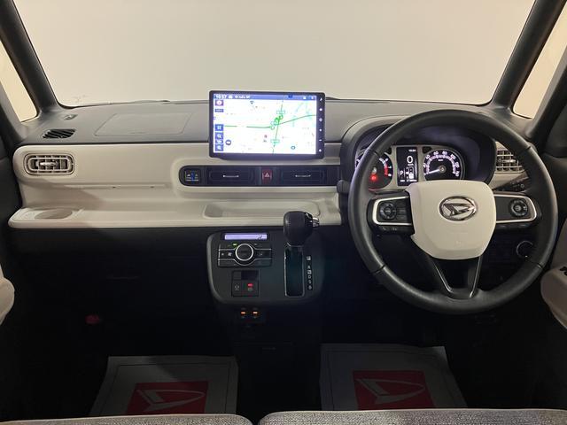 ムーヴキャンバスストライプスＧターボ／新車保証継承／車検整備付／電動ＰＢ新車保証継承　車検整備付　アダプティブクルーズコントロール　レーンキープコントロール　１０インチナビ　バックカメラ　ナビ連動前後ドラレコ　前席シートヒーター　電動パーキングブレーキ　オートＢホールド（大阪府）の中古車