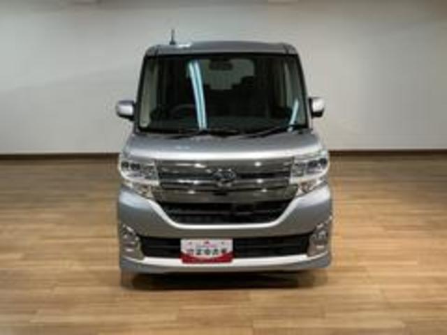タントカスタムＸ　ＳＡ／サポカーＳベーシック適合／車検整備付１年間走行距離無制限　車検整備付　１ＤＩＮ・ＵＳＢＣＤチューナー　オートエアコン　両側スライドドア左側電動スライドドア　オートライト　キーフリー　１４インチアルミ　ＬＥＤヘッドライト　Ｆフォグ（大阪府）の中古車