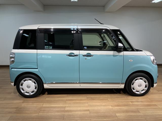 ムーヴキャンバスＧメイクアップＶＳ　ＳＡIII／サポカーＳワイド適合／ナビ／新車保証継承　フルセグナビ　パノラマカメラ　ナビ連動前後ドラレコ　チルトステアリング　運転席シートリフター　キーフリー　両側電動スライドドア　ＬＥＤヘッドライト・フォグ　オートライト（大阪府）の中古車