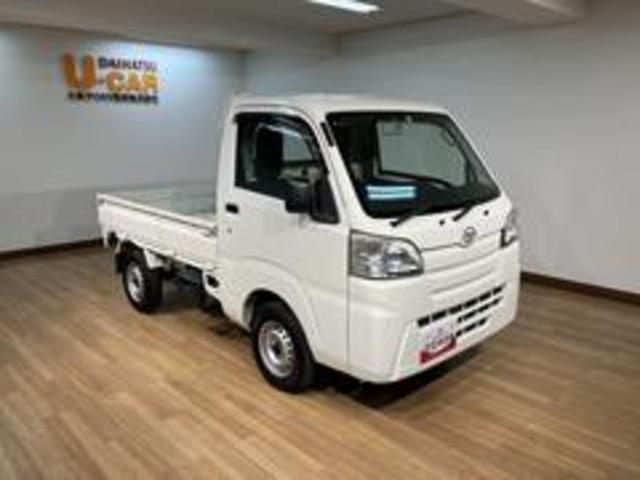 ハイゼットトラックスタンダード／１年間走行距離無制限保証／ＥＴＣ／５速マニュアルミッション　１年間走行距離無制限保証　オーディオレス車　ＥＴＣ　エアコン　パワーステアリング　３方開　ハロゲンヘッドライト（大阪府）の中古車