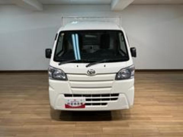 ハイゼットトラックＦＲＰ中温片側スライドドア／車検整備付／オートライト／４ＡＴ車検整備付　横滑り防止装置　両席エアバック　パワーステアリング　エアコン　ＡＭ・ＦＭラジオ　オートライト　ハイルーフ　４ＡＴ　ハロゲンヘッドライト（大阪府）の中古車