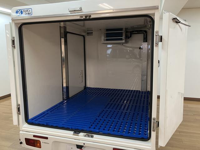 ハイゼットトラックＦＲＰ中温片側スライドドア／車検整備付／オートライト／４ＡＴ車検整備付　横滑り防止装置　両席エアバック　パワーステアリング　エアコン　ＡＭ・ＦＭラジオ　オートライト　ハイルーフ　４ＡＴ　ハロゲンヘッドライト（大阪府）の中古車