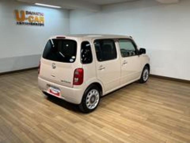 ミラココアココアＸ／１年保証／車検整備付／ワンセグナビ／キーフリー／１年間走行距離無制限保証　車検整備付　ワンセグナビ　オートエアコン　ハロゲンヘッドライト　フロントフォグランプ　チルトステアリング　運転席シートリフター　キーフリーシステム　ベンチシート（大阪府）の中古車