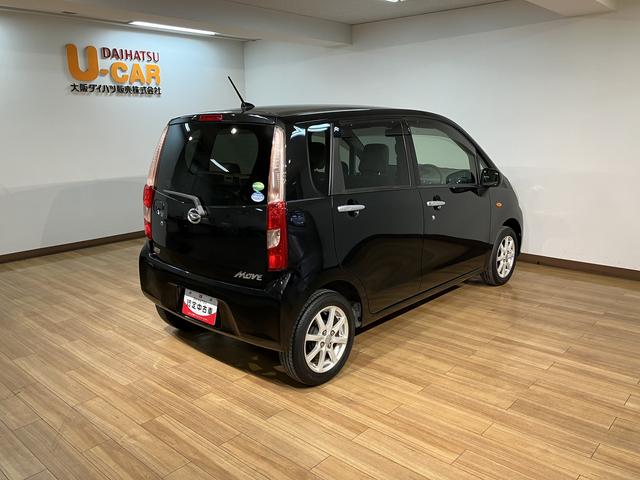 ムーヴＸ／１年間走行距離無制限保証／車検整備付／ナビ／ＥＴＣ／１年間走行距離無制限保証　車検整備付　ワンセグナビ　ＣＤ　ＥＴＣ　革巻ステアリング　アイドリングストップ機能　オートエアコン　１４インチアルミホイール　ベンチシート　スモークガラス（大阪府）の中古車