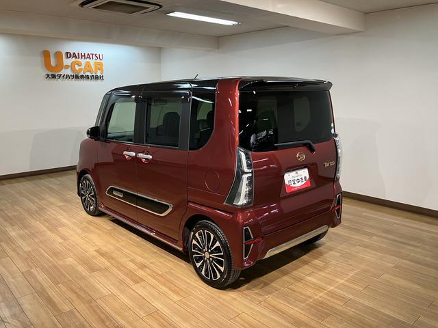タントカスタムＲＳ／サポカーＳワイド適合／車検整備付／キーフリー車検整備付　オーディオレス車　オートエアコン　アダプティブクルーズコントロール　レーンキープコントロール機能　キーフリー　運転席ロングスライドシート　両側電動スライドドア　前席シートヒーター（大阪府）の中古車