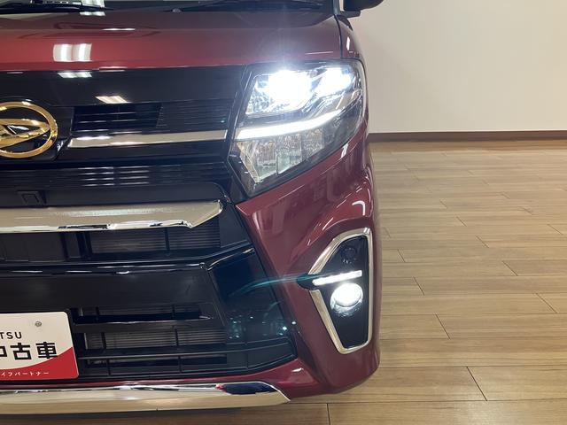タントカスタムＲＳ／サポカーＳワイド適合／車検整備付／キーフリー車検整備付　オーディオレス車　オートエアコン　アダプティブクルーズコントロール　レーンキープコントロール機能　キーフリー　運転席ロングスライドシート　両側電動スライドドア　前席シートヒーター（大阪府）の中古車