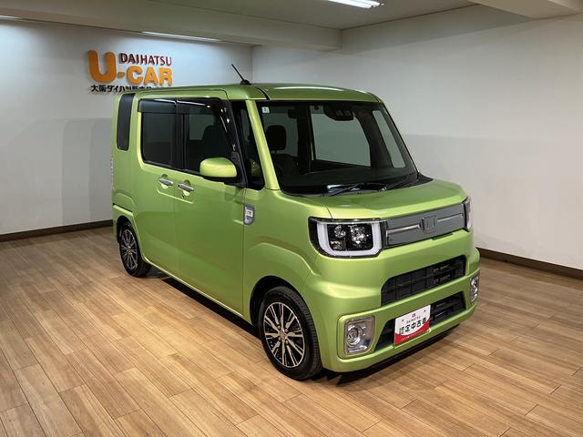 ウェイクＧターボＳＡIII／サポカーＳワイド適合／１年保証／アルミ１年間走行距離無制限保証　フルセグナビ　バックカメラ　ナビ連動ドラレコ　キーフリー　革巻ステアリング　両側電動スライドドア　オートライト　オートハイビーム　オートエアコン　ＬＥＤヘッドライト・フォグ（大阪府）の中古車